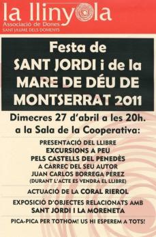  Festa de Sant Jordi i de la Mare de Déu de Montserrat 2011