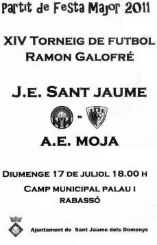  Festa Major: XIV Torneig de futbol Ramon Galofré