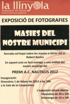  Exposició fotogràfica 'Masies del nostre municipi'
