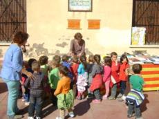  Diada de Sant Jordi a l'escola els Quatre Vents