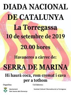 Diada Nacional de Catalunya a la Torregassa