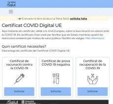 Servei d’assistència per obtenir el certificat Covid a la Biblioteca
